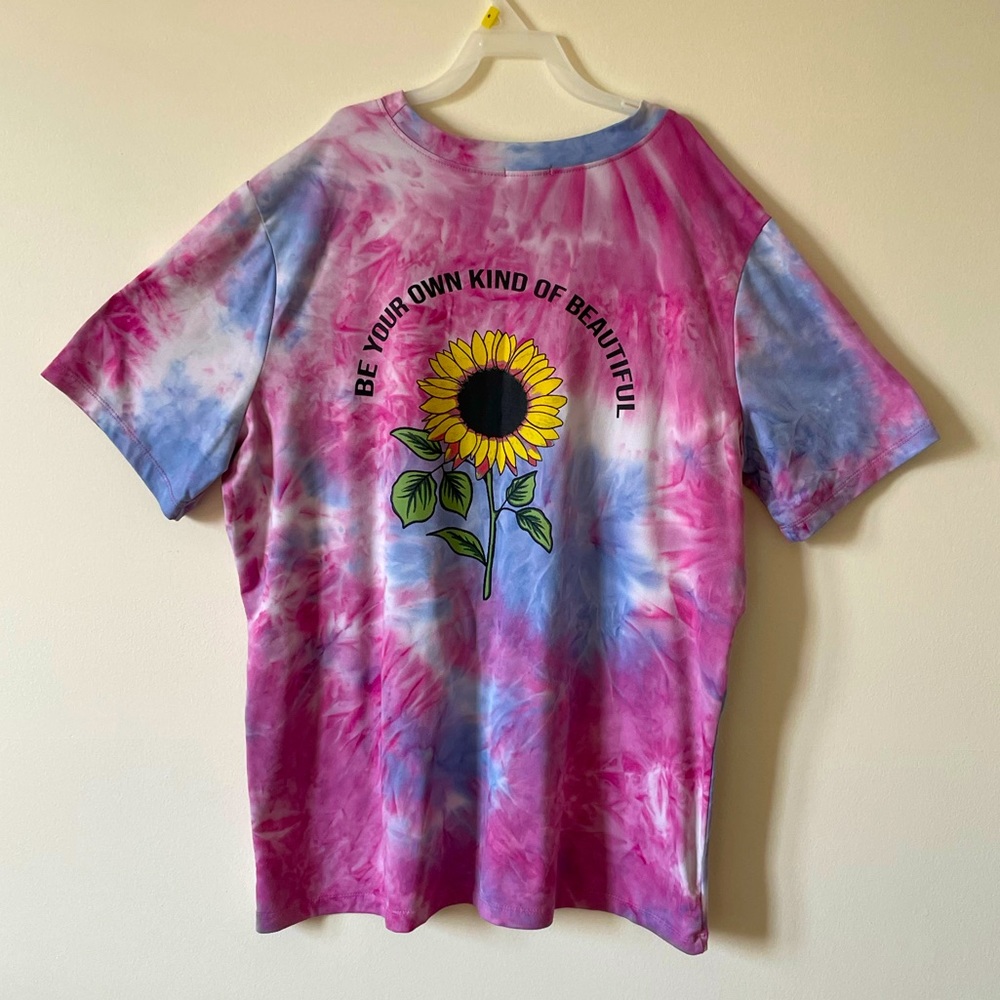 Womens Sunflower “Be Your Own Kind Of Beautiful” T-Shirt